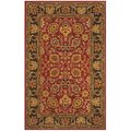 Safavieh 3 x 5 ft. Traditional Heritage Hand Tufted Area RugRed & Gold HG745Q-3